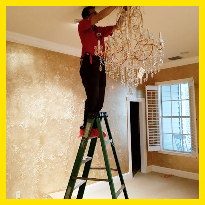 Chandelier Installation in Tampa, FL